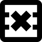 Table Delete Row SVG Icon